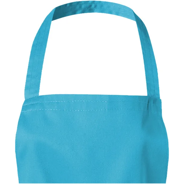 Viera apron with 2 pockets Aqua blue