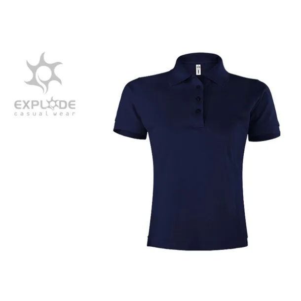 SUNNY women’s polo shirt - EXPLODE Blue