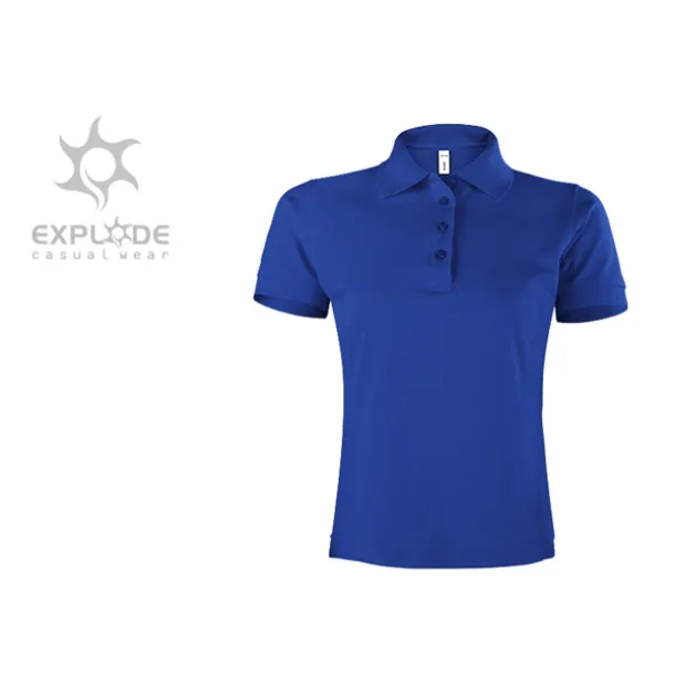 SUNNY women’s polo shirt - EXPLODE Royal blue