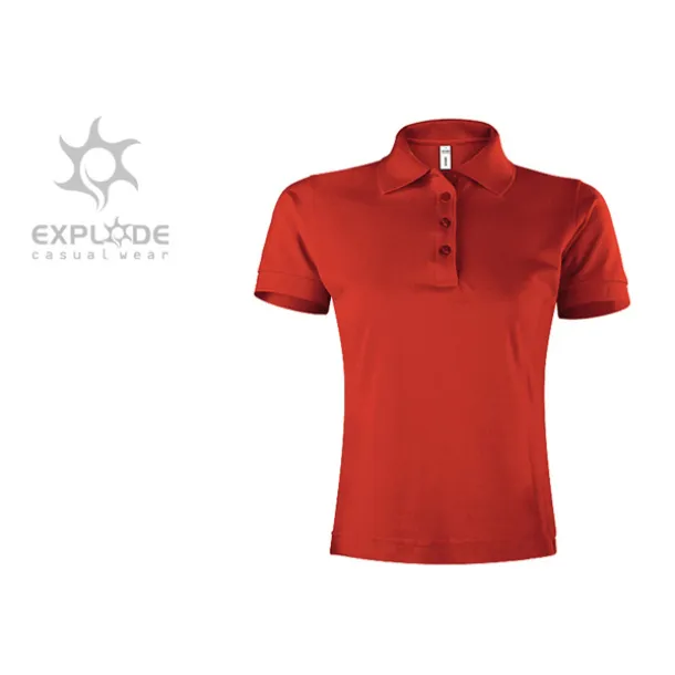SUNNY Ženska polo majica kratkih rukava, 180g/m2 - EXPLODE Crvena