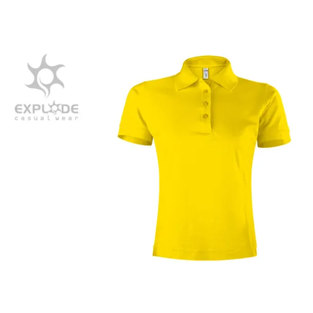 SUNNY women’s polo shirt - EXPLODE Yellow