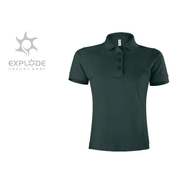 SUNNY Ženska polo majica kratkih rukava, 180g/m2 - EXPLODE Tamno zelena