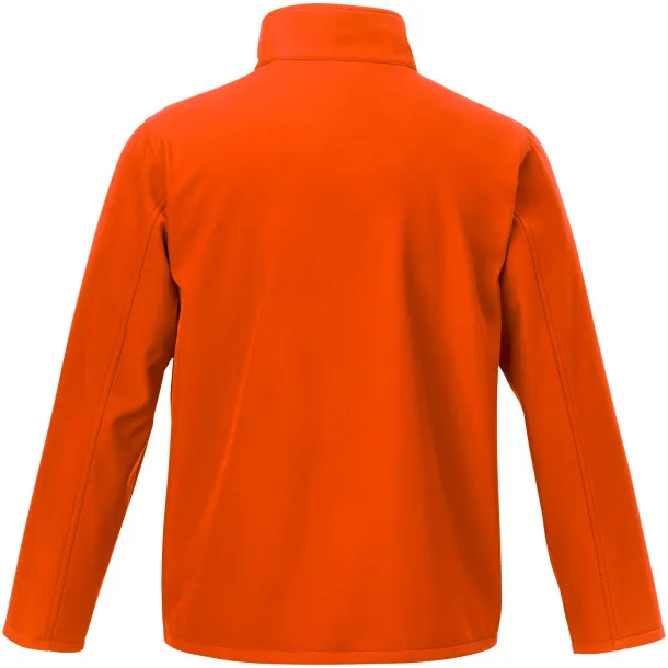 Orion men's softshell jacket - Elevate Essentials Orange