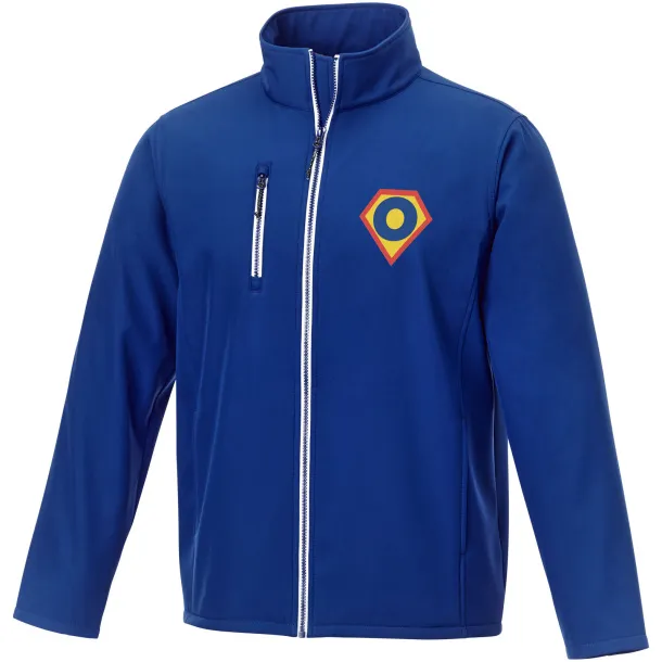 Orion men's softshell jacket - Elevate Essentials Blue