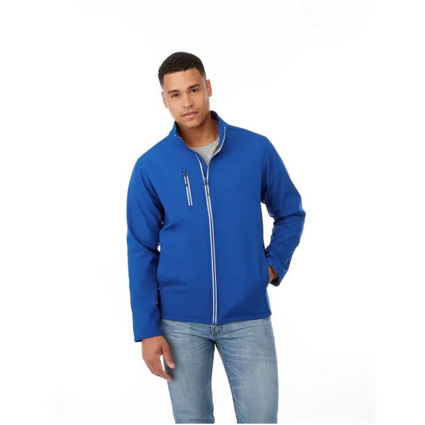 Orion men's softshell jacket - Elevate Essentials Blue