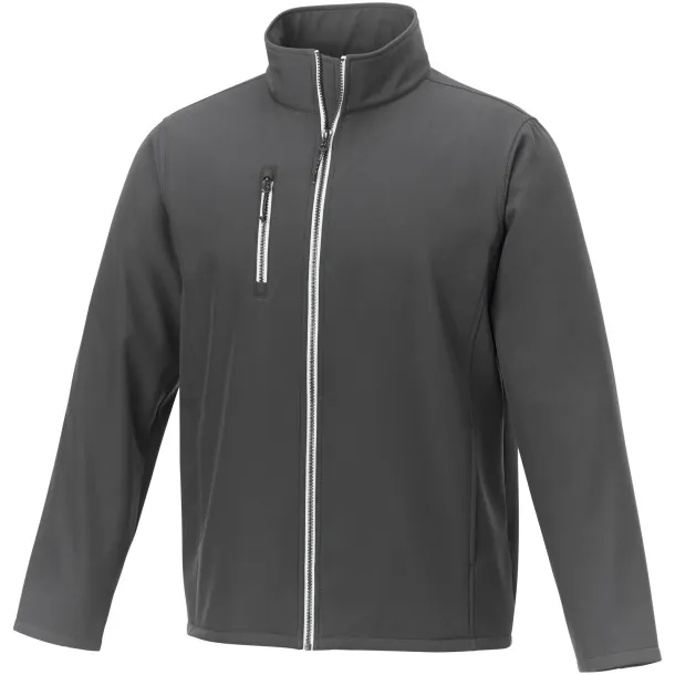 Orion men's softshell jacket - Elevate Essentials Storm grey