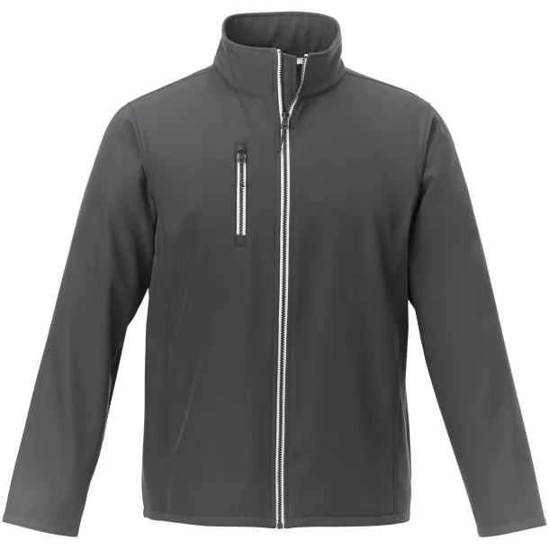 Orion men's softshell jacket - Elevate Essentials Storm grey