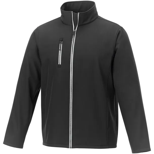 Orion men's softshell jacket - Elevate Essentials Crna