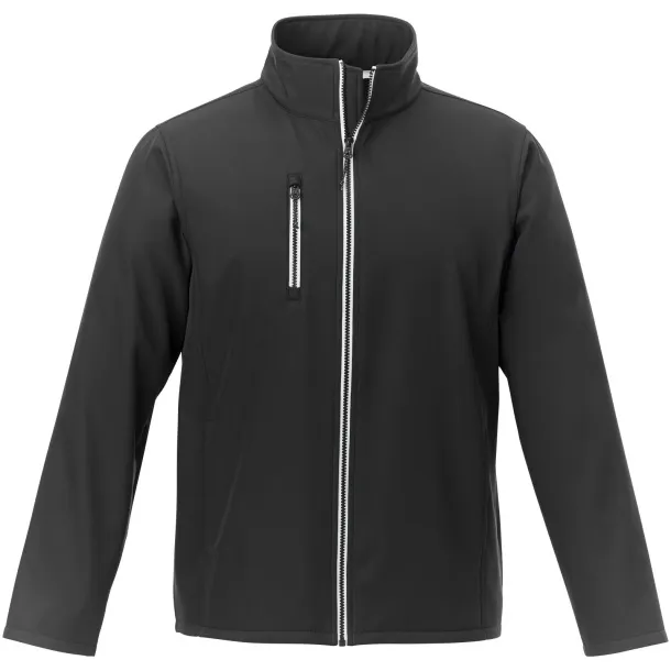Orion men's softshell jacket - Elevate Essentials Crna
