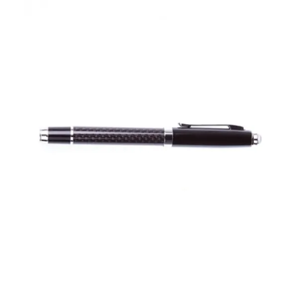  Writing set, ball pen and roller ball pen Crna