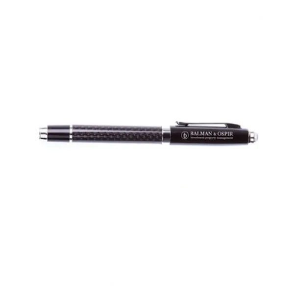 Writing set, ball pen and roller ball pen Crna