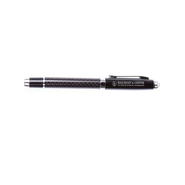 Writing set, ball pen and roller ball pen Crna