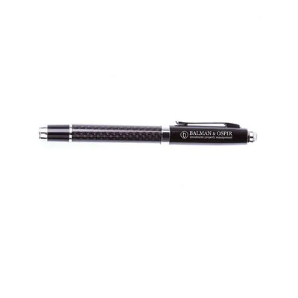  Writing set, ball pen and roller ball pen Crna