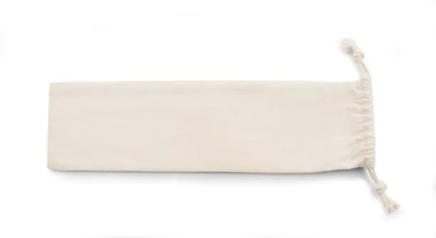 ROKKO Straw set srebrny