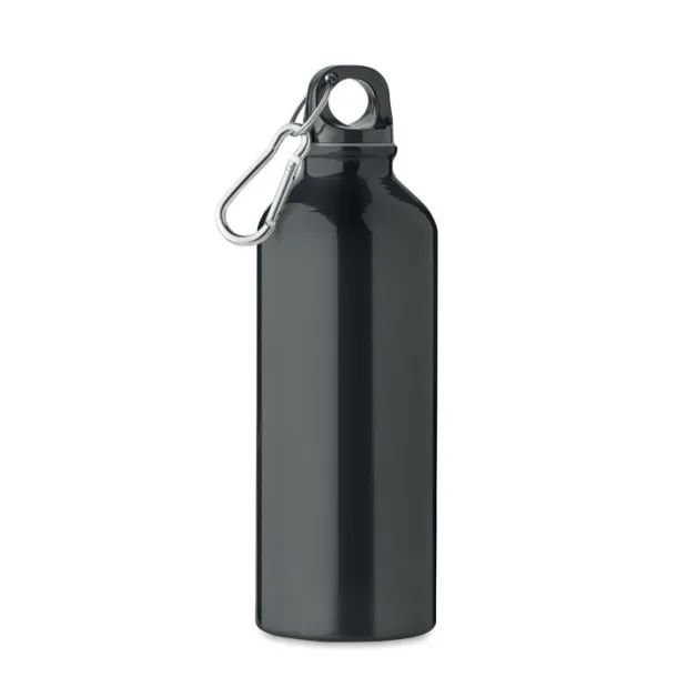 REMOSS Recycled aluminium bottle 500ml Black