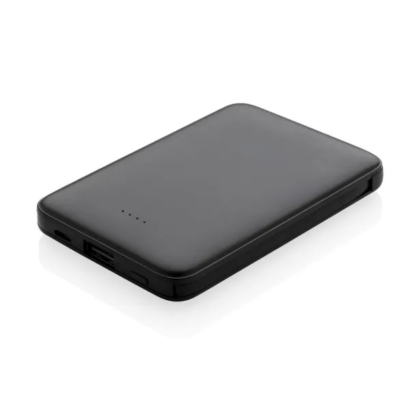  Prijenosna baterija s integriranim kabelom, 5 000 mAh - XD Collection Crna