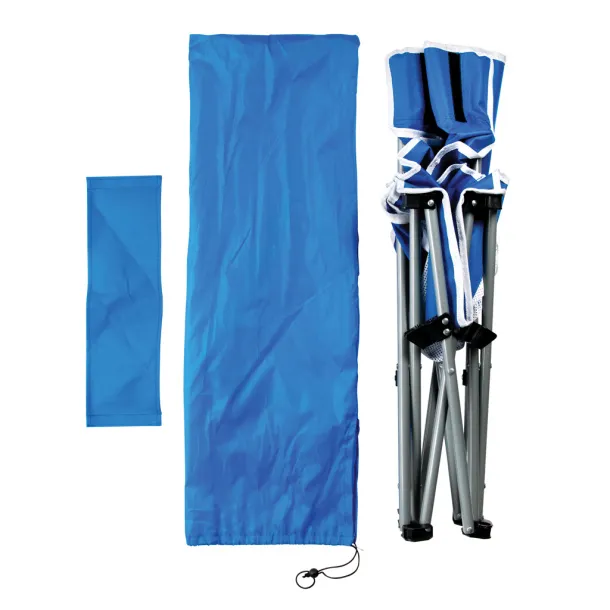  Foldable beach chair in pouch - XD Collection Blue 