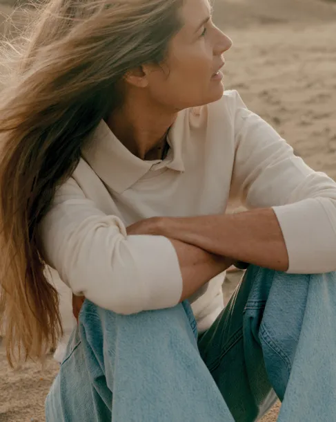  Iqoniq Etosha lightweight recycled cotton crew neck - iqoniq natural raw