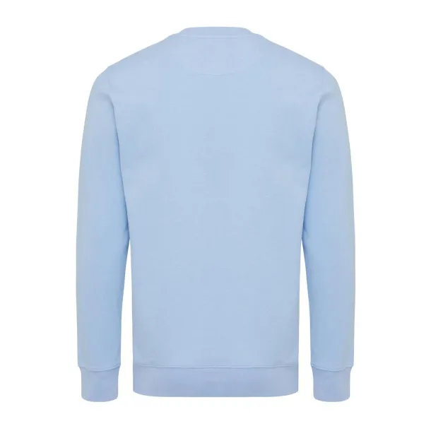  Iqoniq Etosha lightweight recycled cotton crew neck - iqoniq sky blue