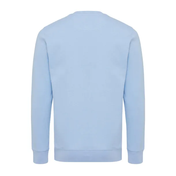  Iqoniq Etosha lightweight recycled cotton crew neck - iqoniq sky blue