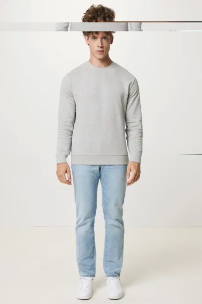  Iqoniq Etosha lagani pulover od recikliranog pamuka - iqoniq light heather grey