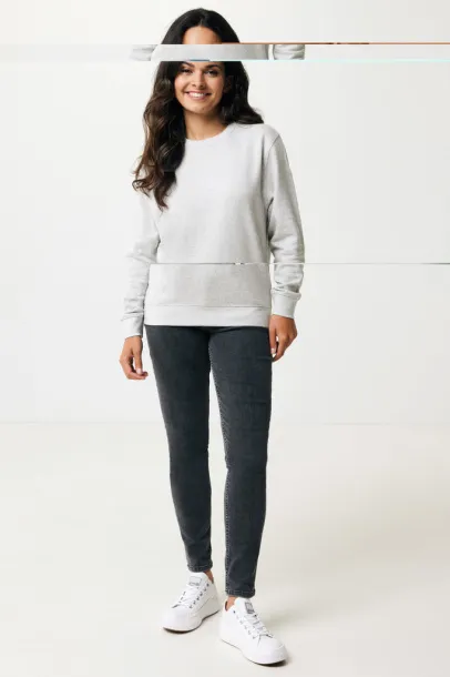  Iqoniq Etosha lagani pulover od recikliranog pamuka, 280 g/m² - iqoniq light heather grey