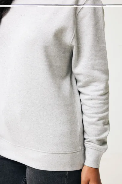  Iqoniq Etosha lagani pulover od recikliranog pamuka - iqoniq light heather grey