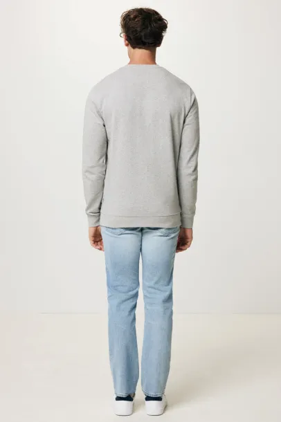  Iqoniq Etosha lightweight recycled cotton crew neck - iqoniq light heather grey