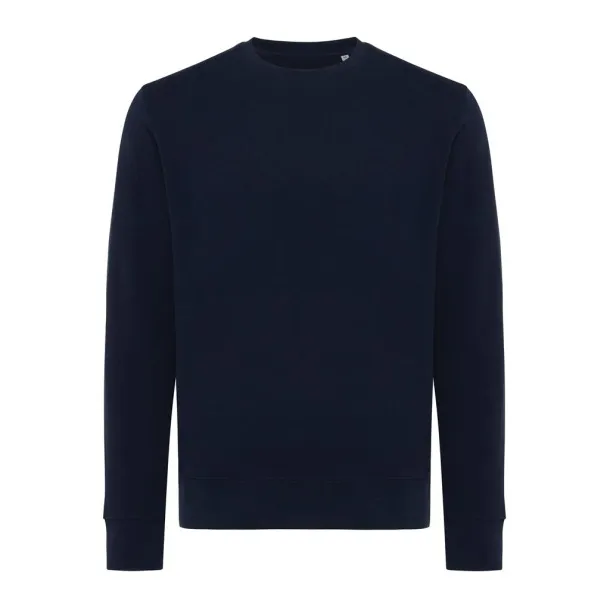  Iqoniq Etosha lightweight recycled cotton crew neck - iqoniq navy