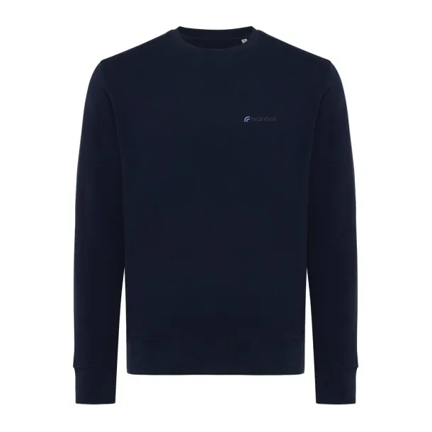  Iqoniq Etosha lightweight recycled cotton crew neck - iqoniq navy