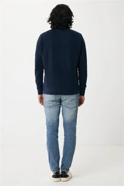  Iqoniq Etosha lagani pulover od recikliranog pamuka, 280 g/m² - iqoniq navy