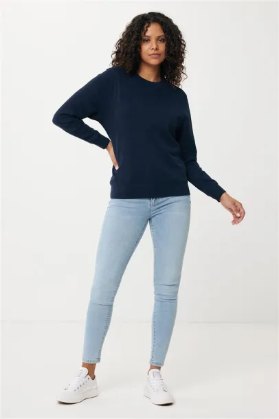  Iqoniq Etosha lightweight recycled cotton crew neck - iqoniq navy