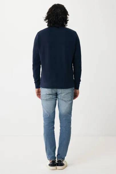  Iqoniq Etosha lightweight recycled cotton crew neck - iqoniq navy
