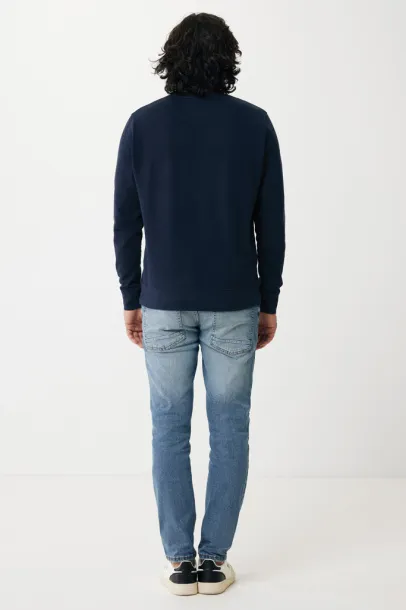  Iqoniq Etosha lagani pulover od recikliranog pamuka, 280 g/m² - iqoniq navy