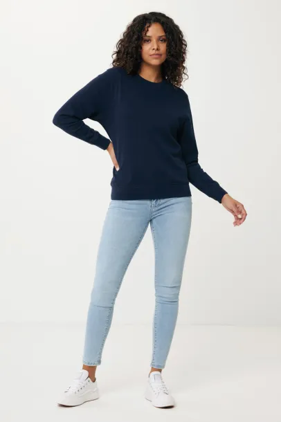  Iqoniq Etosha lagani pulover od recikliranog pamuka, 280 g/m² - iqoniq navy
