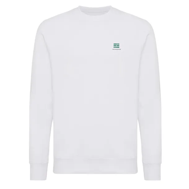  Iqoniq Etosha lagani pulover od recikliranog pamuka, 280 g/m² - iqoniq recycled white