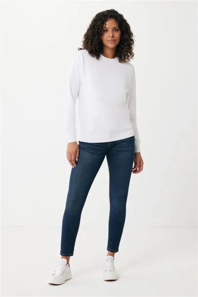  Iqoniq Etosha lightweight recycled cotton crew neck - iqoniq recycled white 