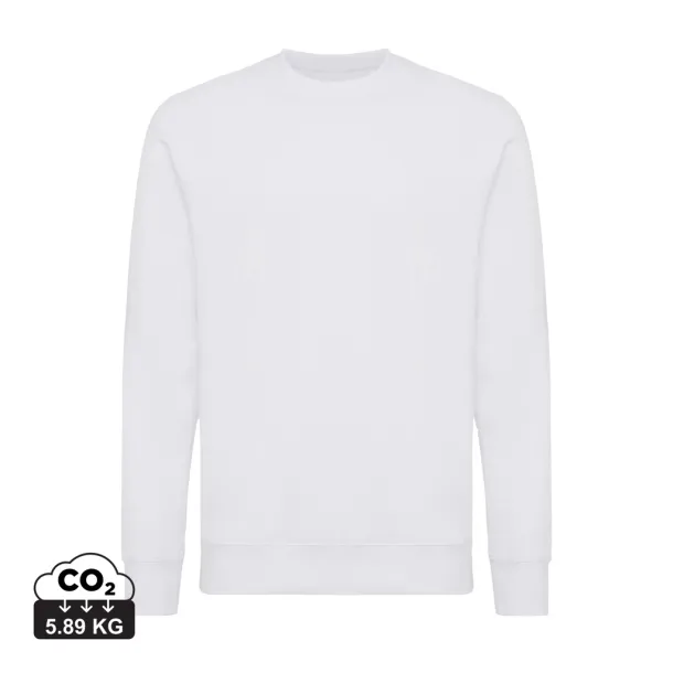  Iqoniq Etosha lagani pulover od recikliranog pamuka, 280 g/m² - iqoniq recycled white