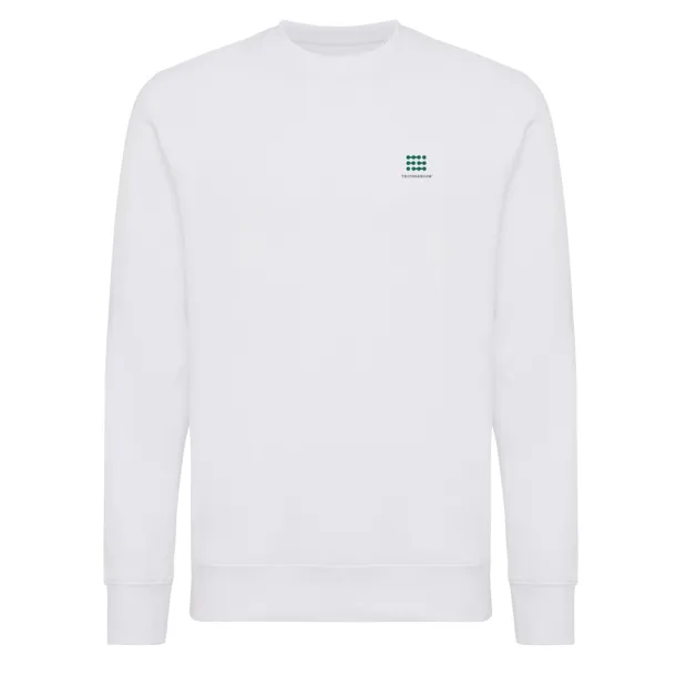  Iqoniq Etosha lagani pulover od recikliranog pamuka, 280 g/m² - iqoniq recycled white
