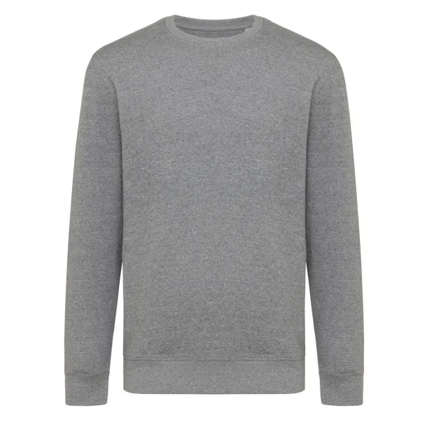  Iqoniq Etosha lagani pulover od recikliranog pamuka, 280 g/m² - iqoniq light heather anthracite