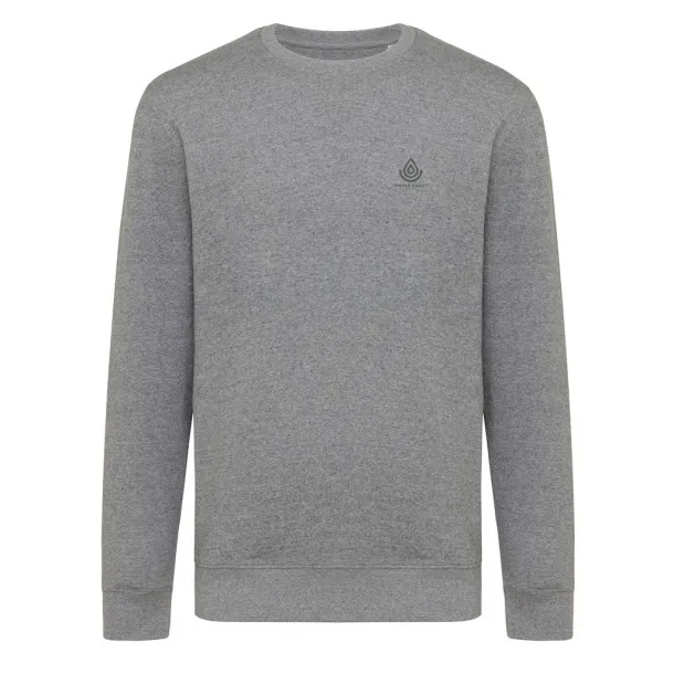  Iqoniq Etosha lagani pulover od recikliranog pamuka, 280 g/m² - iqoniq light heather anthracite