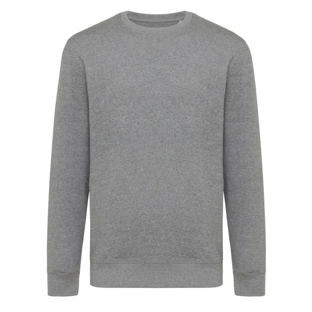  Iqoniq Etosha lagani pulover od recikliranog pamuka, 280 g/m² - iqoniq light heather anthracite