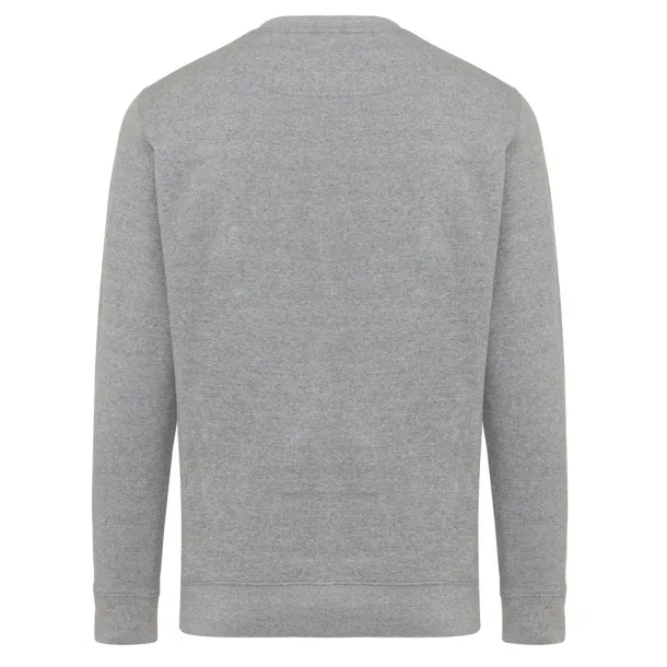  Iqoniq Etosha lightweight recycled cotton crew neck - iqoniq light heather anthracite
