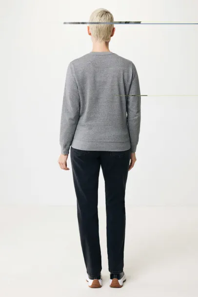  Iqoniq Etosha lagani pulover od recikliranog pamuka, 280 g/m² - iqoniq light heather anthracite