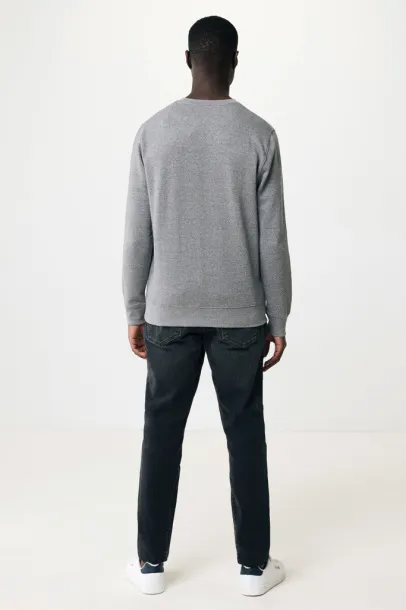  Iqoniq Etosha lightweight recycled cotton crew neck - iqoniq anthracite 