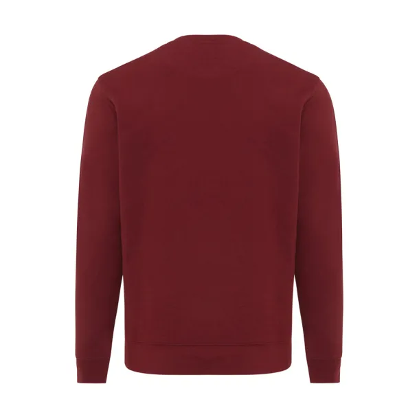  Iqoniq Etosha lightweight recycled cotton crew neck - iqoniq burgundy