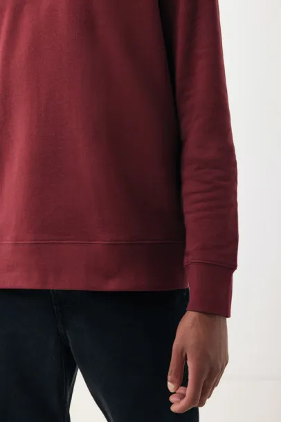  Iqoniq Etosha lightweight recycled cotton crew neck - iqoniq burgundy
