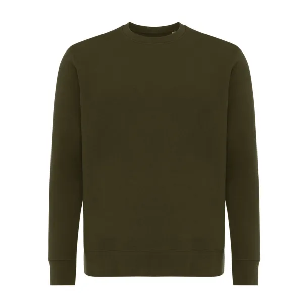  Iqoniq Etosha lagani pulover od recikliranog pamuka, 280 g/m² - iqoniq khaki