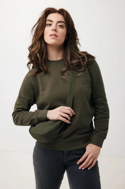  Iqoniq Etosha lightweight recycled cotton crew neck - iqoniq khaki