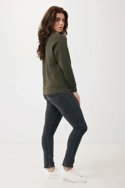  Iqoniq Etosha lagani pulover od recikliranog pamuka, 280 g/m² - iqoniq khaki